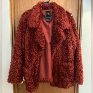 Me Jane Sherpa Jacket, Size M (fits large)